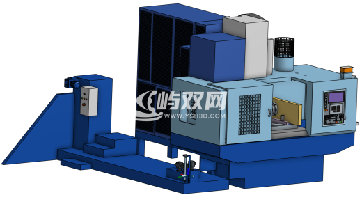 MC-1000VG加工中心简易模型缩略图